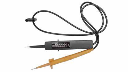 The voltage tester is characterized by the following functions: Voltage test up to 690 VAC / DC, Automatic AC / DC detection,