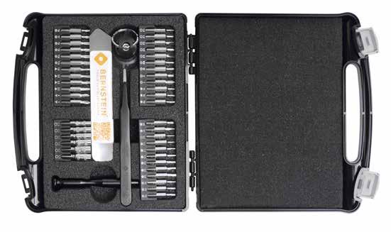 NEW 4-910 SERVICE SET HANDY REPAIR AND ADDITIONAL EQUIPMENT 47-piece precision repair kit in a practical plastic case 47 pcs.