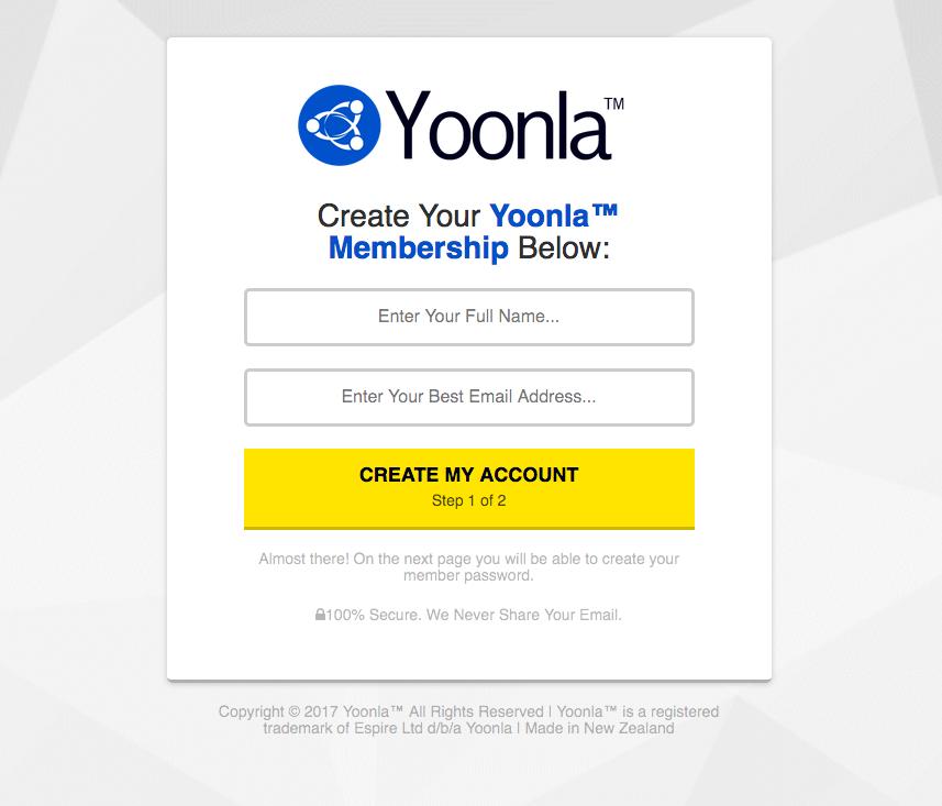 Putting The 2K Method into action The first step is to signup for your own free membership here: Get your FREE Yoonla Membership here (timfelmingham.