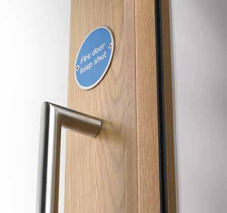Briton 4700 Series door furniture - Accessories Symbols & signage A range of 76mm dia. face fixed stainless steel signs and symbols are available.