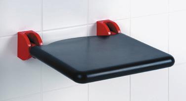 backrest 0841 24 Fixed seat with lift up padded armrests Product Shower seat - rail mounted/suspended 0847 01 Seat & backrest - 380 x 510 x 453mm 0847 11 Lift up seat & backrest - 380 x 564 x 459mm
