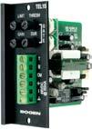These modules support different signal-source requirements, including the ability to interface to balanced and unbalanced high- and low-level inputs, stereo or mono, telephone systems, and