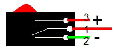 When connecting pushbuttons to "E" inputs, it is recommended that the following circuit is used: to +9V supply to "E" input to V supply By using this method of wiring, a "-" is connected to the "E"