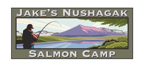 The identity for a fly-fishing camp in