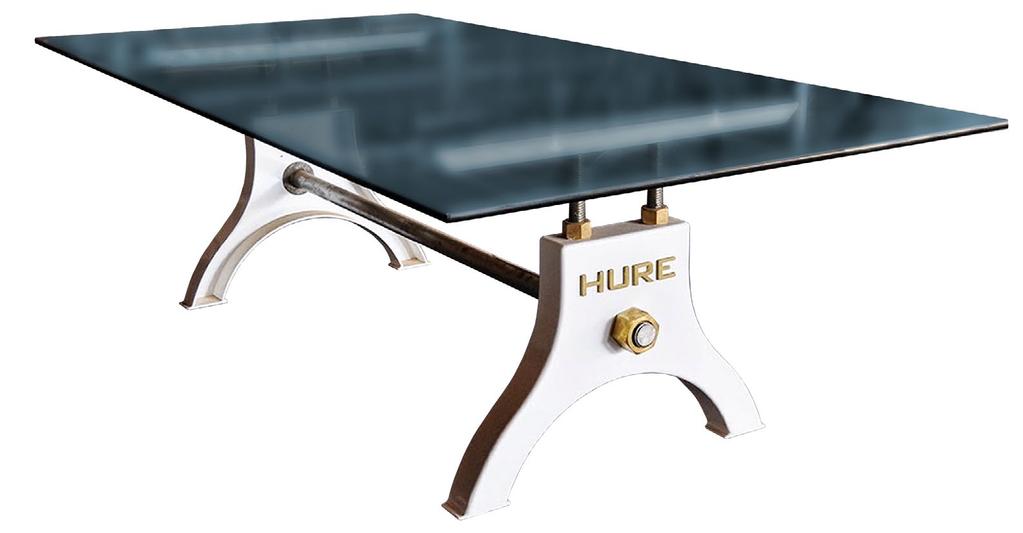 Hure IndustriaLux Dining Table http://www.retro.