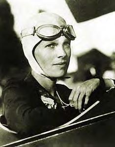 Amelia Earhart Born in Kansas in 1897 Set many records including