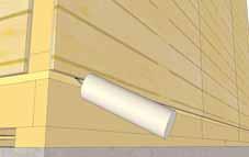 Optional - Caulking seams will help prevent moisture from entering at seam. Caulking not included in kit.