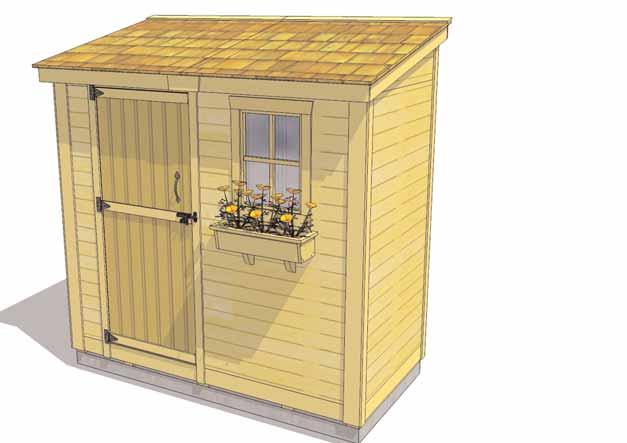 You may also wish to paint your new shed rather than stain it. In both cases we recommend that you consult with a paint and stain dealer in your area for their recommendations.