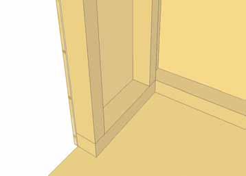 Locate Narrow Wall Panel and position