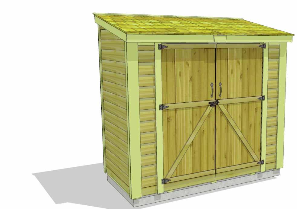 8x4 SpaceSaver Garden Shed - Double Door - Bevel Model Assembly Manual Revision #18 January 3rd, 2018 Thank you for purchasing an 8x4 SpaceSaver Garden Shed.