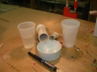 You will also need your mold, some cups,