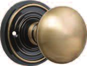 Available in antique brass and polished brass finishes P-Y-80014KN-PB Oracle mortice knobs Polished Brass