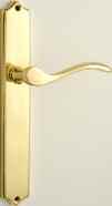 lock handles Antique Brass P-Y-40012BR-AB Victory bathroom handles Antique Brass P-Y-40013LA-AB Verity latch