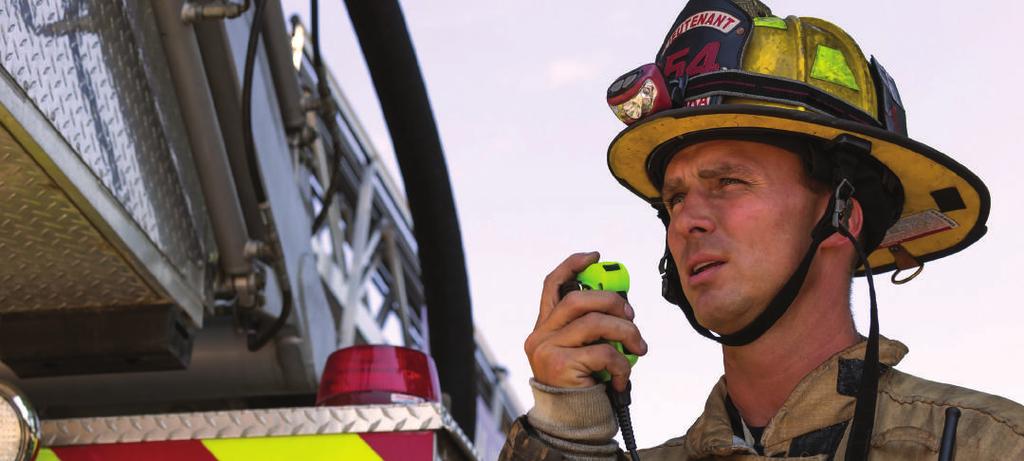 ADVANCED SOFTWARE FEATURES DIGITAL TONE SIGNALING Instantly alerts large groups of on-duty and off-duty responders over their APX radio to reduce response time.