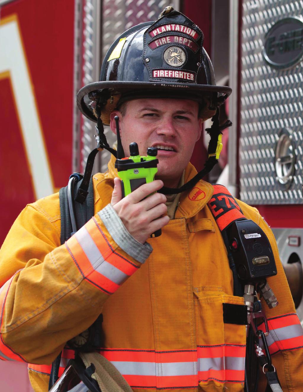 THE MOST COMPLETE LINEUP OF TWO-WAY RADIOS DESIGNED TO KEEP YOU SAFE Agencies expect their investment to deliver maximum