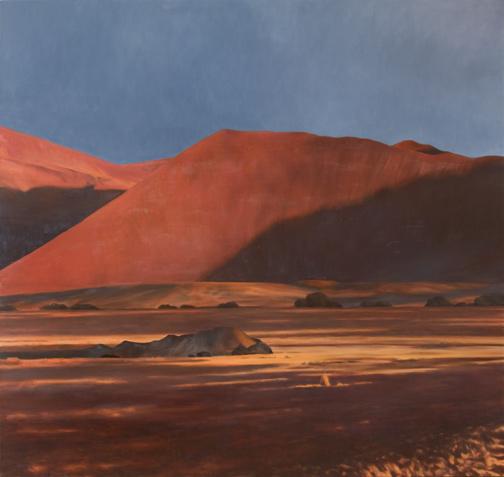 April Gornik, Red Desert, 2008, Oil on