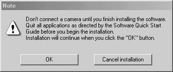 exe or Setup) Text may be shown normally or all in uppercase (e.g. Setup or SETUP). 4. Pre-installation checking begins. If any warning messages appear, follow the instructions given on the screen.