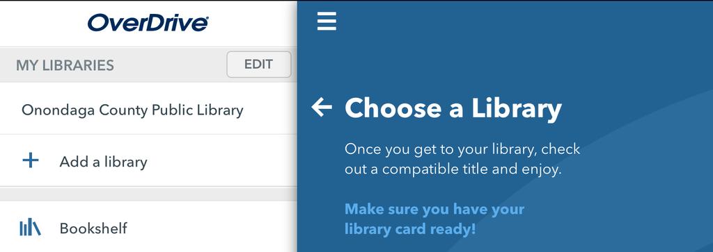 Enter our ZIP code (13088), and tap on the Search button. This will give you a list of local libraries starting with the ones closest to this ZIP code. And of course, we re at the top of the list.
