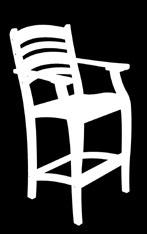 Chair KC2001 25"w x 33½"h x 22½"d