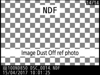 D Image Sensor Cleaning Dust off reference data recorded before image sensor cleaning is performed cannot be used with photographs taken after image sensor cleaning is performed.
