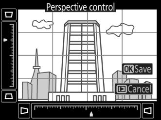 Perspective Control Create copies that reduce the effects of perspective taken from the base of a