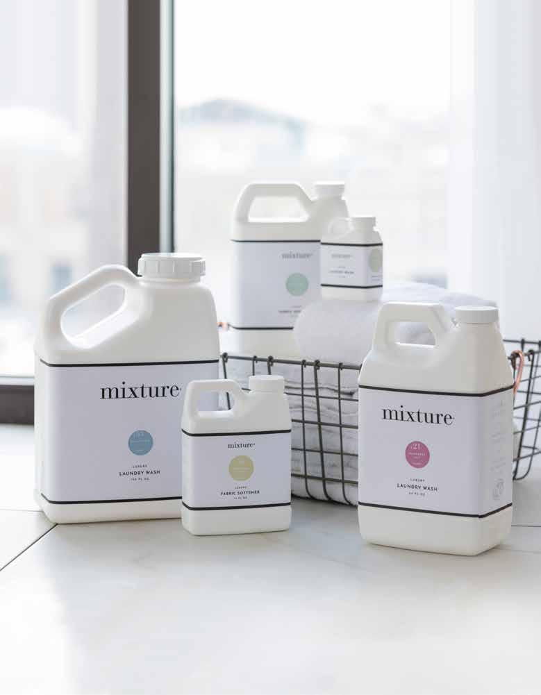 HOME A. LUXURY DELICATE WASH 41700 $8 / min. 6 / tester N/A 18 oz 41800 $2.25 / min. 8 / tester N/A 4 oz Perfectly formulated to clean and restore softness in washable wool products.