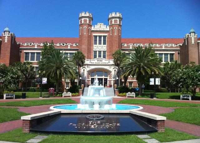 Tallahassee is home to Florida State University, ranked the nation s forty-third best public university by U.S. News & World Report.