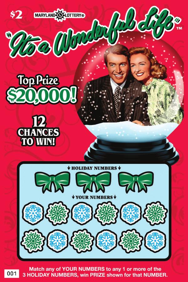 Beginning October 15, players who mail in two non-winning It s a Wonderful Life tickets will be entered into weekly drawings for $500 gift cards and a grand prize $10,000 shopping spree will be