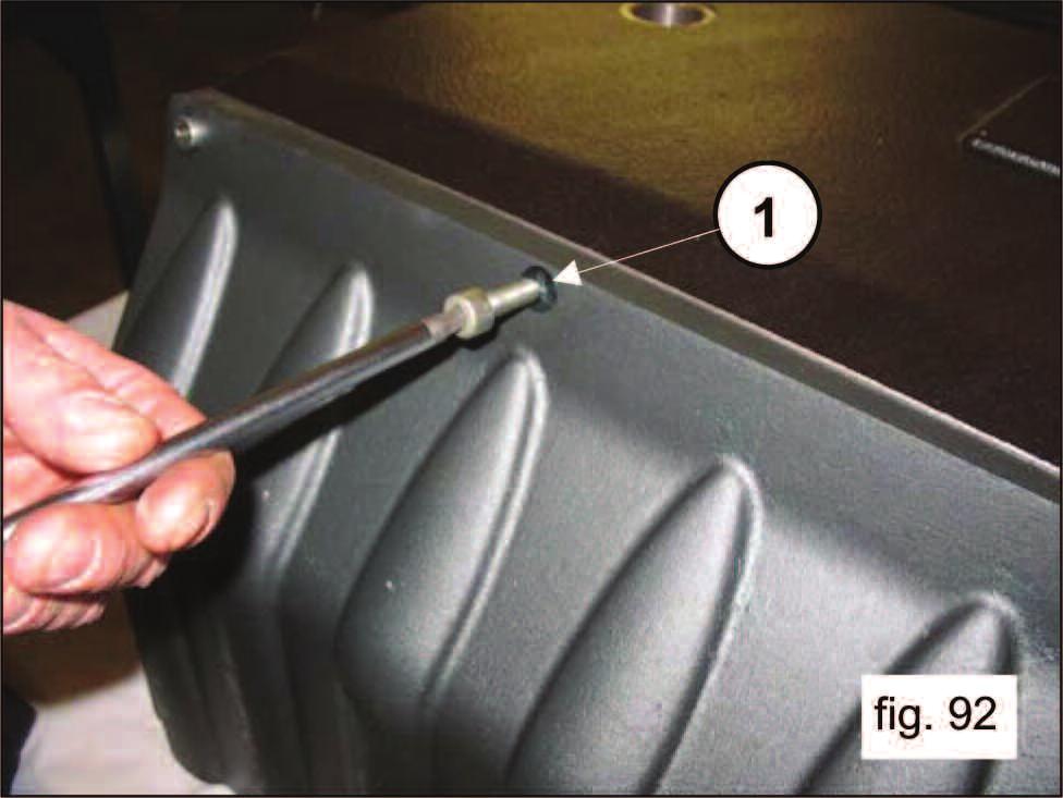 Tighten the screws with a torque wrench, as