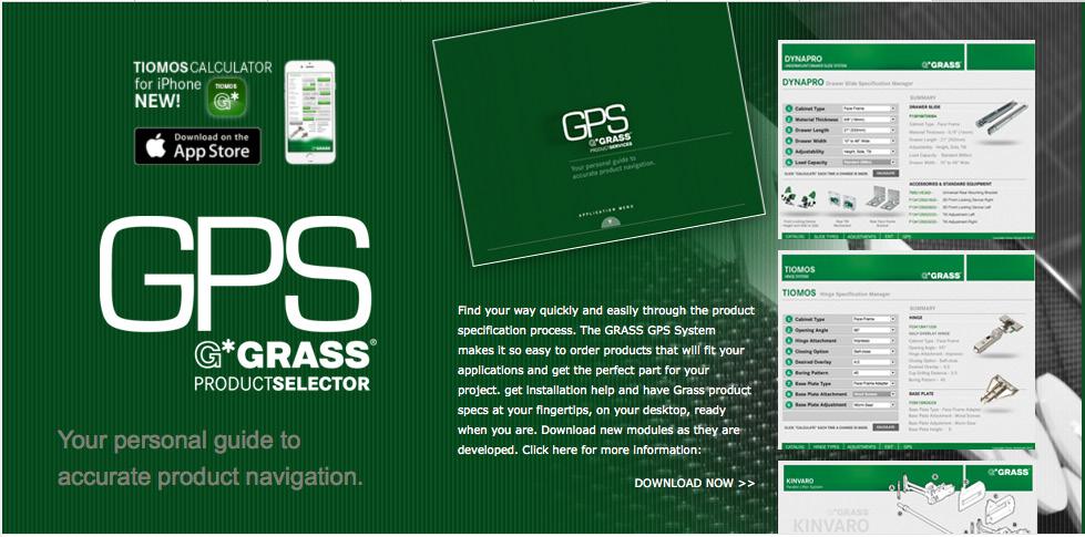 GRASS GPS Software to configure and assemble GRASS GPS Kinvaro Door Lifter System offers a new dimension in