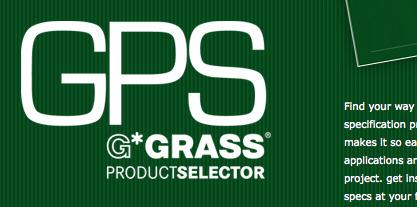GRASS Product Selector (GPS) 5