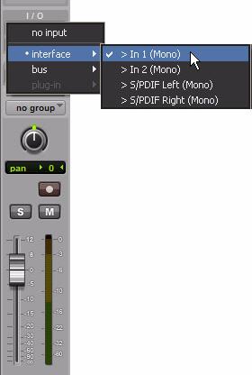 If you want to record both inputs at once, create one or two new tracks depending on what you ve got plugged in and what you plan to record: To record two different sources (such as one vocal mic and