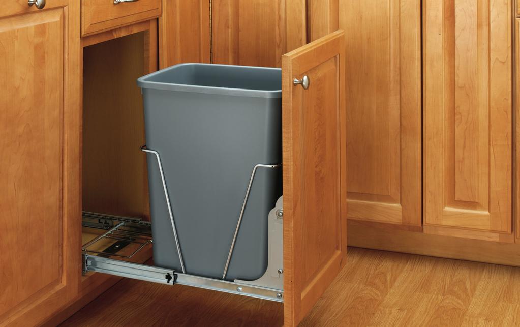 RV SERIES RV-18KD-18C S The RV Series of wire frame waste containers offers several sizes, finishes and slide