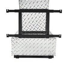 diamond plate container (sold separately) - Double 35 and 50 qt.
