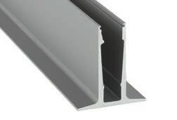 THE SYSTEM System Profile Top2 For Floor Installation Profile Material: Length: inset: Aluminium