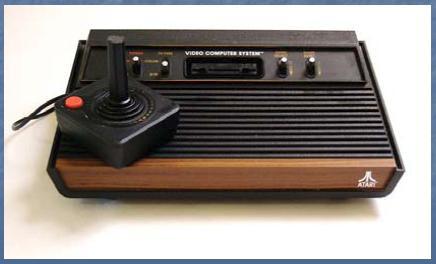 Early Video Games 1977: Atari 2600 console
