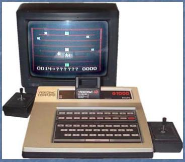 Early Video Games 1978: Magnavox Odyssey2 Includes full-sized keyboard.