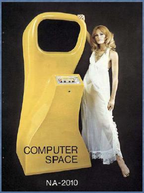 Early Video games 1971: Computer Space is the first ever arcade game. Spacewar!