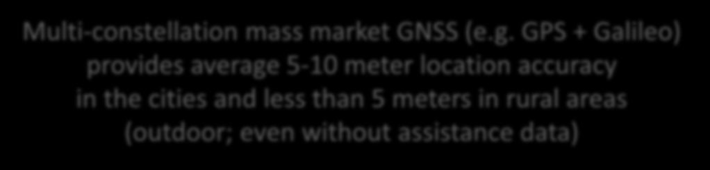 caller location: In outdoor, GNSS (including A-GNSS) is