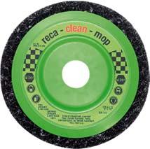 RECA Grinding Mops RECA Vlies Mop A non-woven web flap disc. Ideal for use when removing surface imperfections. Provides a clean, smooth and burr free surface.
