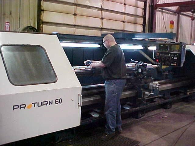 CNC LATHES: We use Gibbs Cam Software with our Lathes,