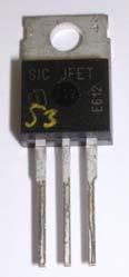 Recently, the SiC JFET has been made available in a single JFET-only TO-220 package, as pictured in Fig. 1-1c. (a) (b) (c) Figure 1-1.