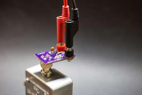RF Sampler Meter Probe Background The meter probe is an RF probe that allows the user to monitor the voltage appearing at the sense coil of a traditional RF sampler.