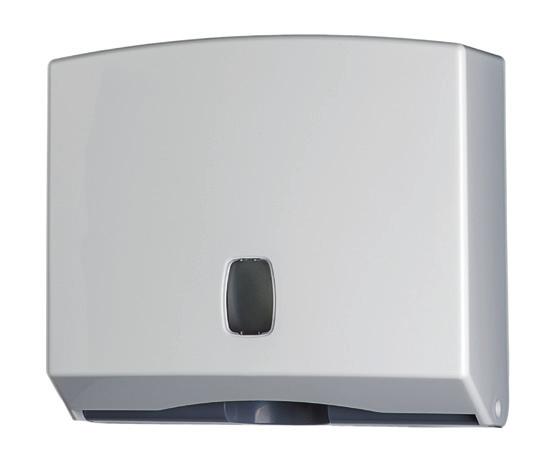 130022 Max. refill dim. 115 (L) x 115 (W) x 120 (H) mm Wall mounted or freestanding MAXI RECTANGULAR TISSUE HOLDER REF.