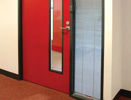 door. The Opti-Lite offers many advantages over alternative methods of glazing.