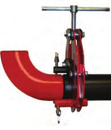 E-Z FIT RED Pipe welding clamp 1-12" o/d Quick and E-Z to use Ultra robust design, ideal for site work Stainless steel contact points as