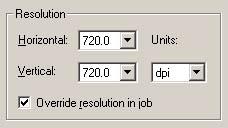 Chapter 4: Creating Page Setup - Configuration Choices 21 device such as an ink jet printer, the term Resolution has two distinct uses.