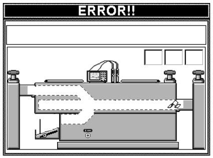 10. ERROR MESSAGES 10-3. Paper Jam This error message is displayed when paper has jammed inside the machine. The jam location is displayed on the touch panel.