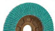 diameter: 5000 7000 RPM 7" diameter: 4000 6000 RPM GRINDING AND POLISHING DISCS PLANTEX Flap discs for grinding steel and stainless steel, with hemp/polypropylene