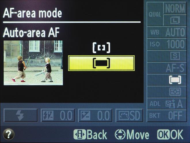 Focus Modes Single or One Shot AF is best used when shooting a subject that is not moving.